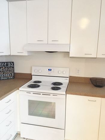 Kitchen stove at The Embassy, St. Louis, MO, 63108